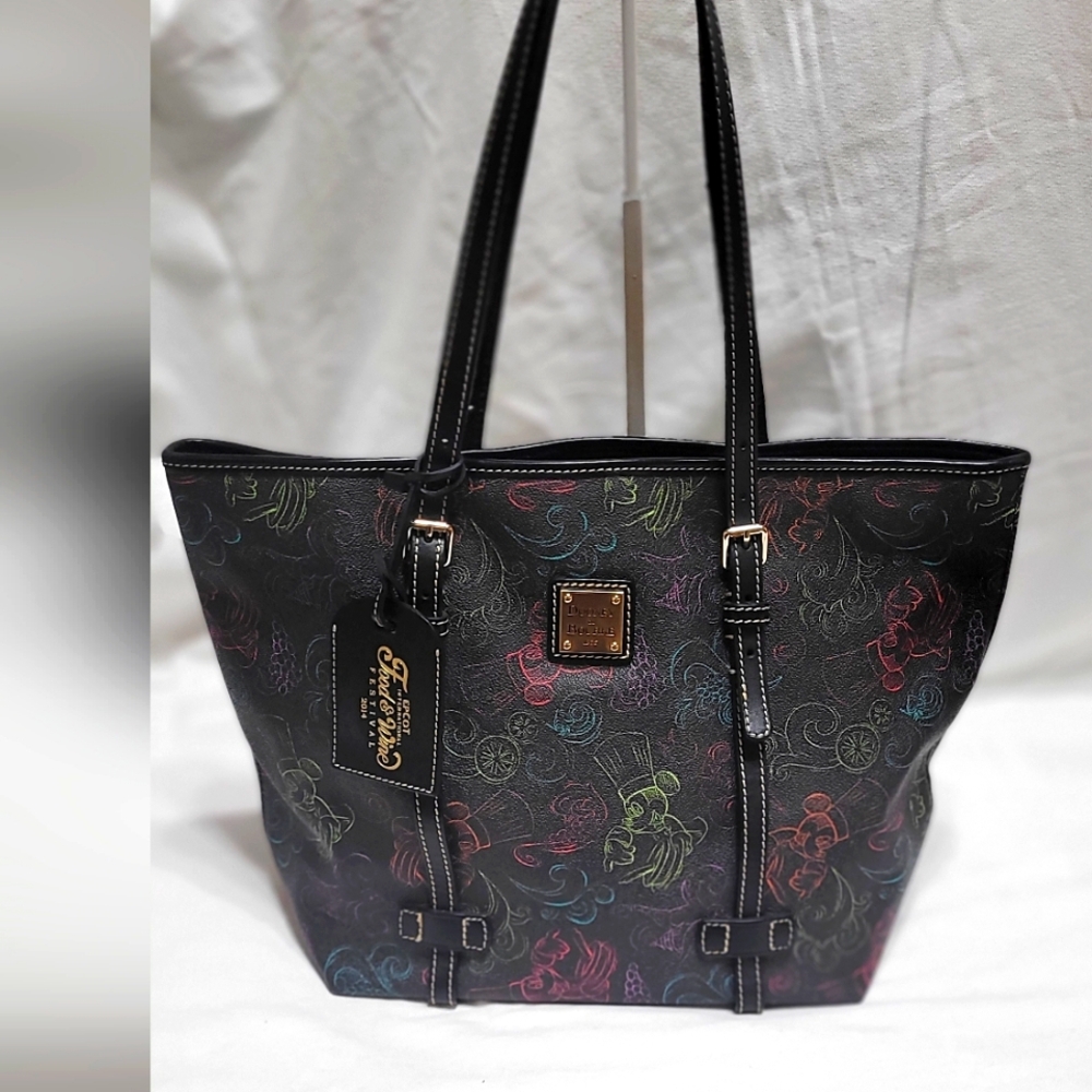 Disney Dooney & Burke 2014 Epcot Chef Mickey Foot & Wine Festival Tote Bag